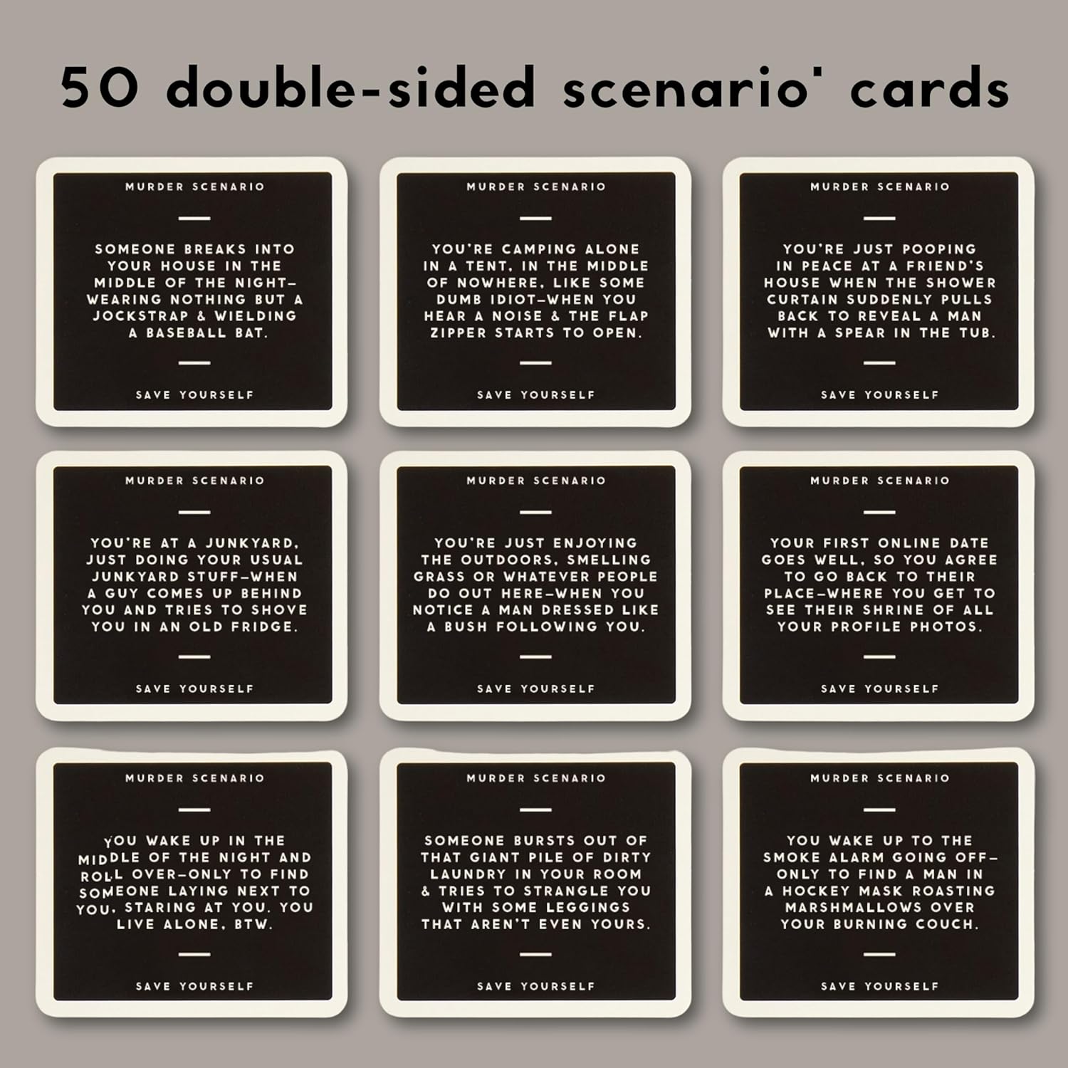 CARD GAME | NOT TODAY, MURDER GAME-Fun and Games-RAINCOAST-Coriander