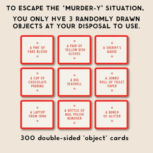 CARD GAME | NOT TODAY, MURDER GAME-Fun and Games-RAINCOAST-Coriander