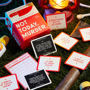CARD GAME | NOT TODAY, MURDER GAME-Fun and Games-RAINCOAST-Coriander