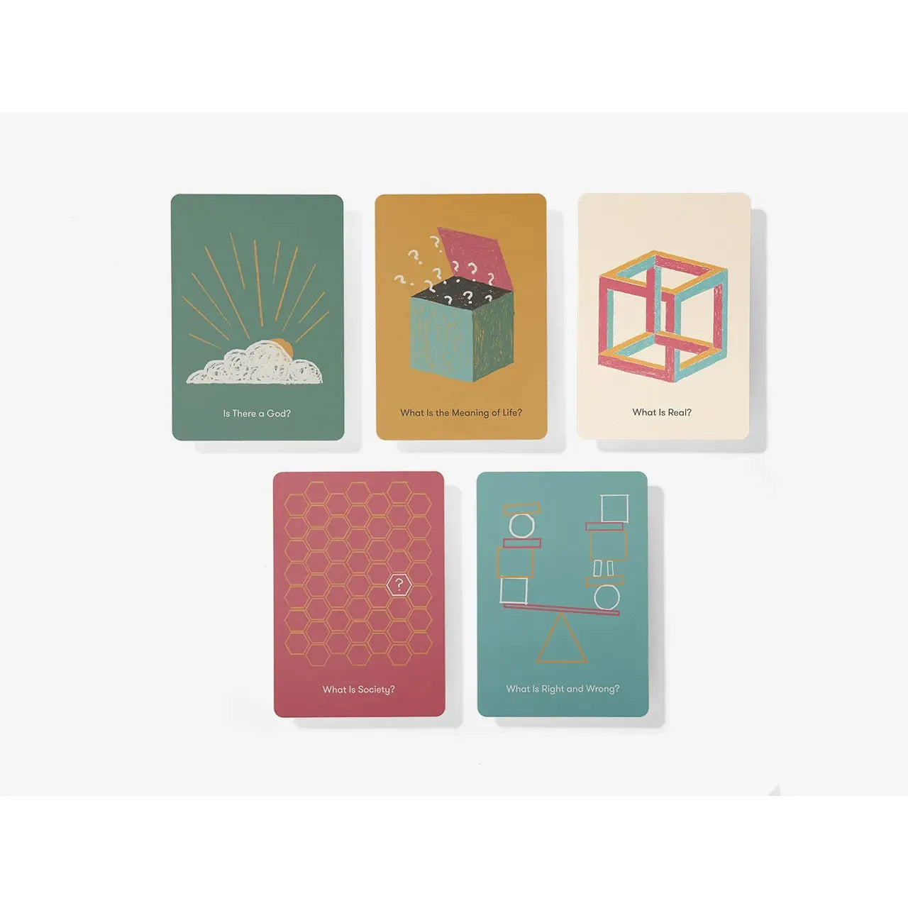 CARD GAME | PHILOSOPHICAL QUESTIONS FOR CURIOUS MINDS-Fun and Games-THE SCHOOL OF LIFE-Coriander