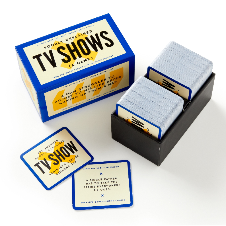 CARD GAME | POORLY EXPLAINED TV SHOWS-Uncategorised-RAINCOAST-Coriander
