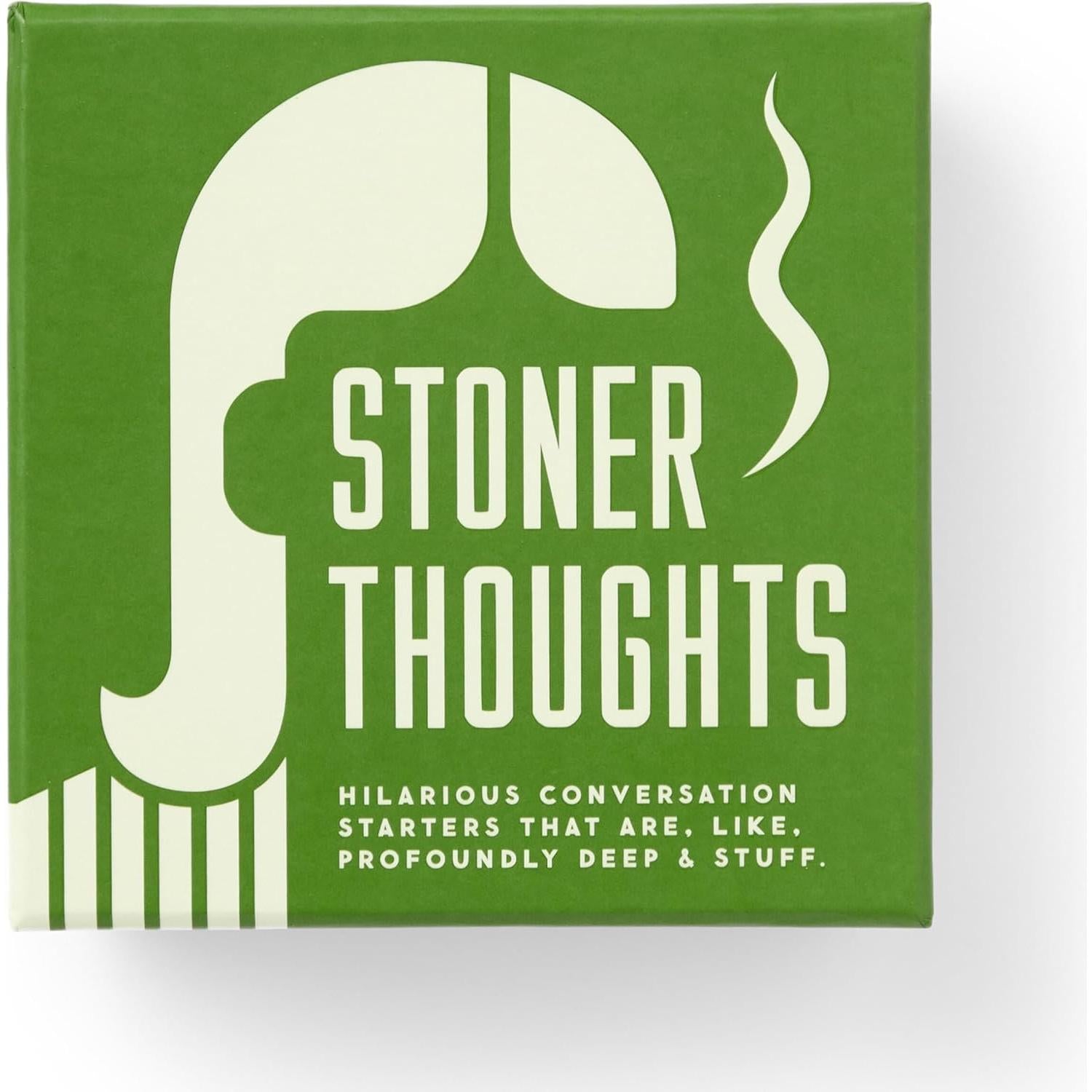 CARD GAME | STONER THOUGHTS, CONVERSATION STARTERS-Fun and Games-RAINCOAST-Coriander