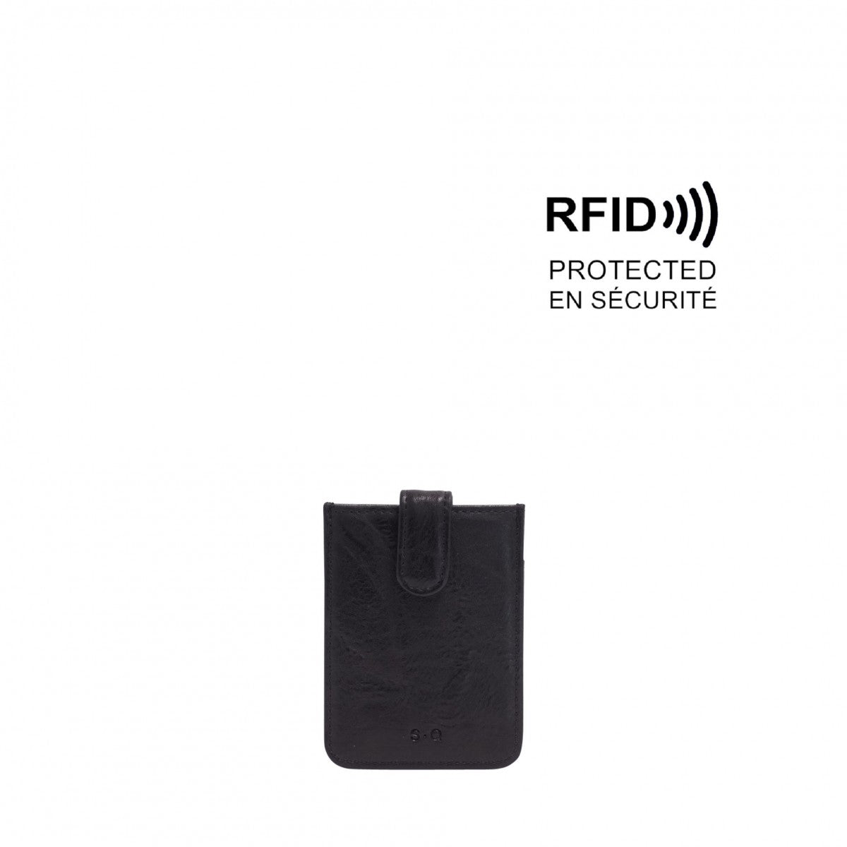 CARDHOLDER | ISABELA-Bags & Wallets-S-Q-BLACK-Coriander