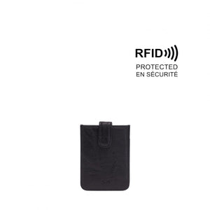 CARDHOLDER | ISABELA-Bags & Wallets-S-Q-BLACK-Coriander