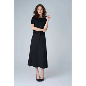 CARDI | JEWEL NECKLINE-Uncategorised-ASTRID-Coriander