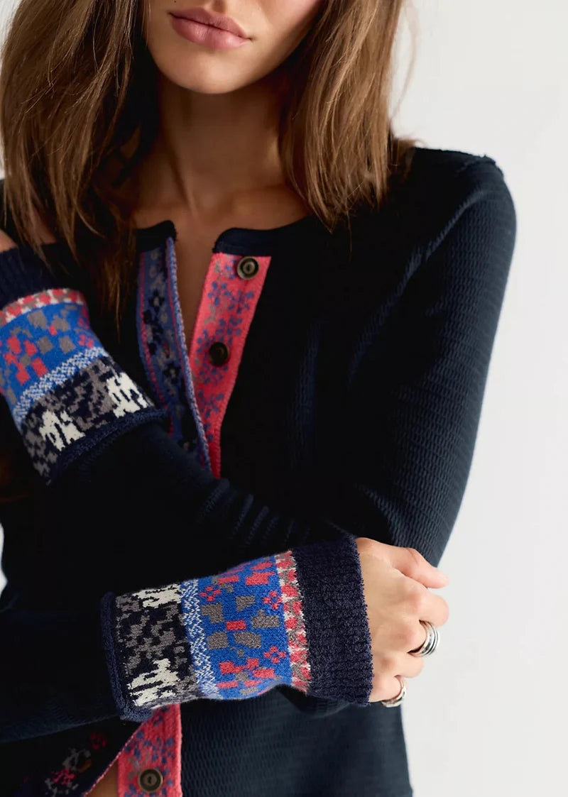 CARDI | WTF NOA: CHARCOAL-Jackets & Sweaters-FREE PEOPLE-Coriander