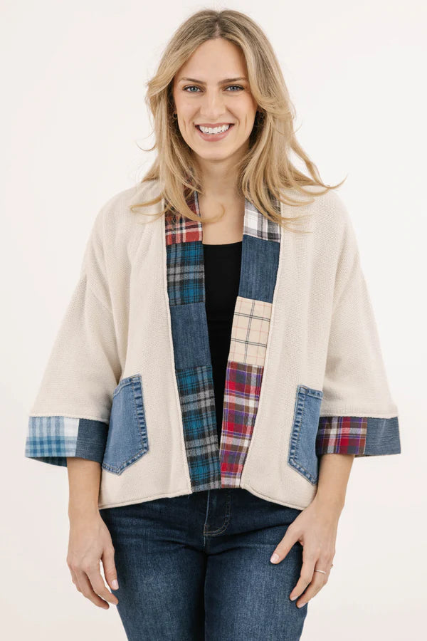 CARDIGAN | ALPINE LOVE-Jackets & Sweaters-SHANNON PASSERO-ONE-CREAM-Coriander