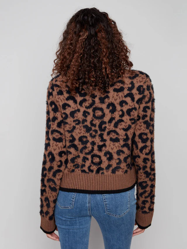 CARDIGAN | BOW TIE FRONT-Jackets & Sweaters-CHARLIE B-Coriander
