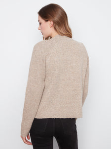 CARDIGAN | FLAP POCKET-Jackets & Sweaters-CHARLIE B-Coriander