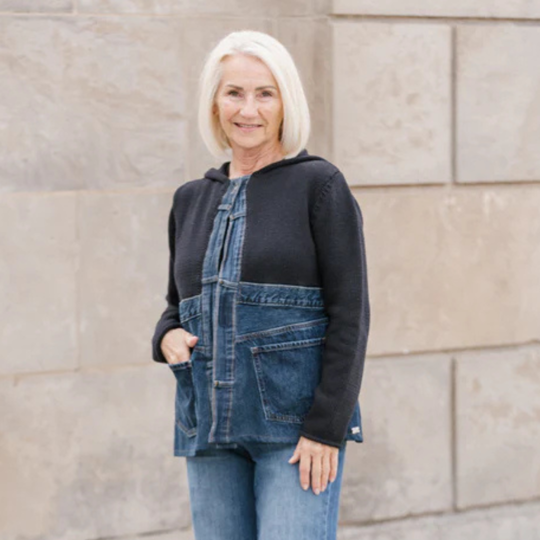 CARDIGAN | GEORGIA-Jackets & Sweaters-SHANNON PASSERO STORE-SMALL-BLACK-Coriander