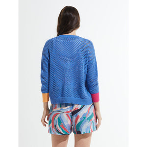 CARDIGAN | HOLEY-Jackets & Sweaters-ZAKET & PLOVER-Coriander