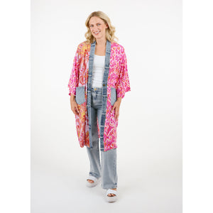 CARDIGAN | JANIS-Jackets & Sweaters-SHANNON PASSERO-ONE-PINK MIX-Coriander