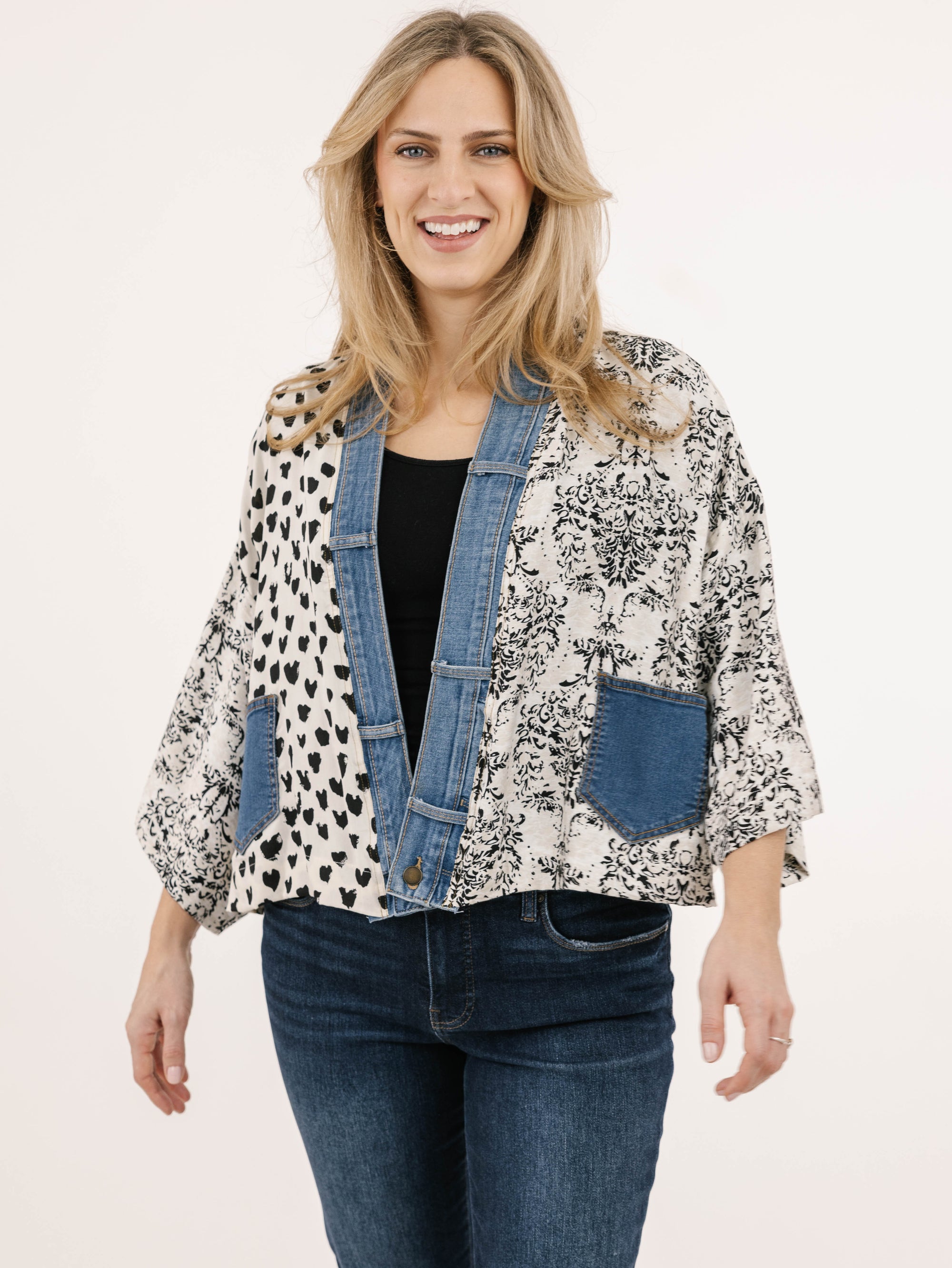 CARDIGAN | KAROL-Jackets & Sweaters-SHANNON PASSERO-ONE-IVORY MIX-Coriander