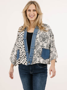 CARDIGAN | KAROL-Jackets & Sweaters-SHANNON PASSERO-ONE-IVORY MIX-Coriander
