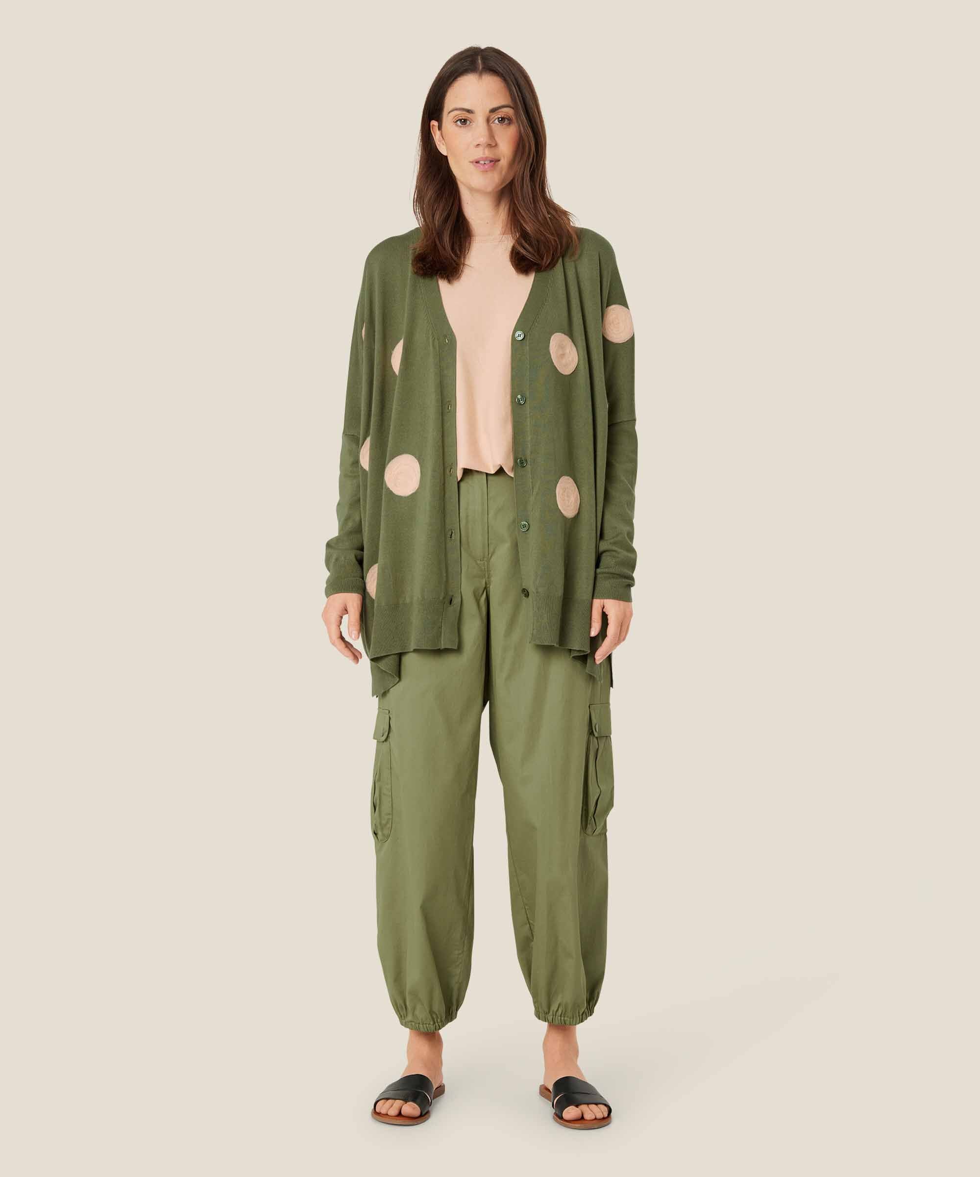 CARDIGAN | LINA-Jackets & Sweaters-MASAI-Coriander