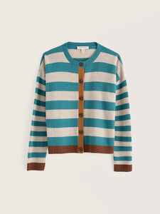 CARDIGAN | PINWELL: ESTUARY MIX-Jackets & Sweaters-SEASALT-Coriander