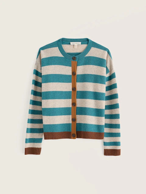 CARDIGAN | PINWELL: ESTUARY MIX-Jackets & Sweaters-SEASALT-Coriander