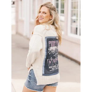 CARDIGAN | ROCKSTAR-Jackets & Sweaters-SHANNON PASSERO STORE-Coriander
