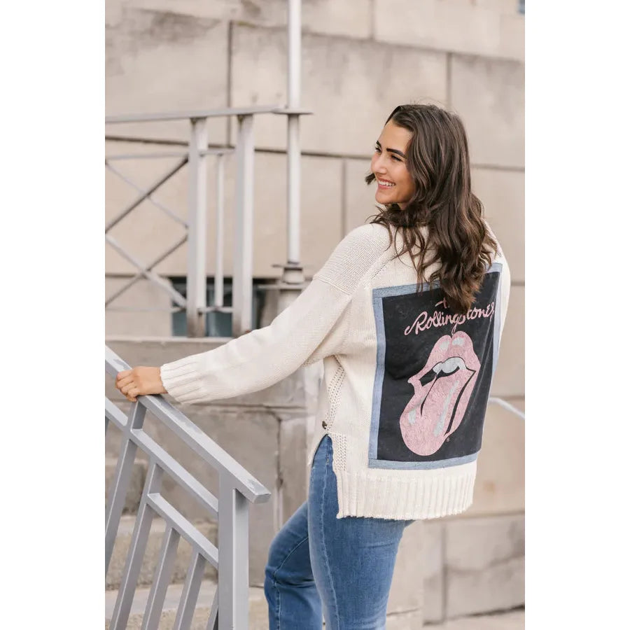 CARDIGAN | ROCKSTAR-Jackets & Sweaters-SHANNON PASSERO STORE-Coriander