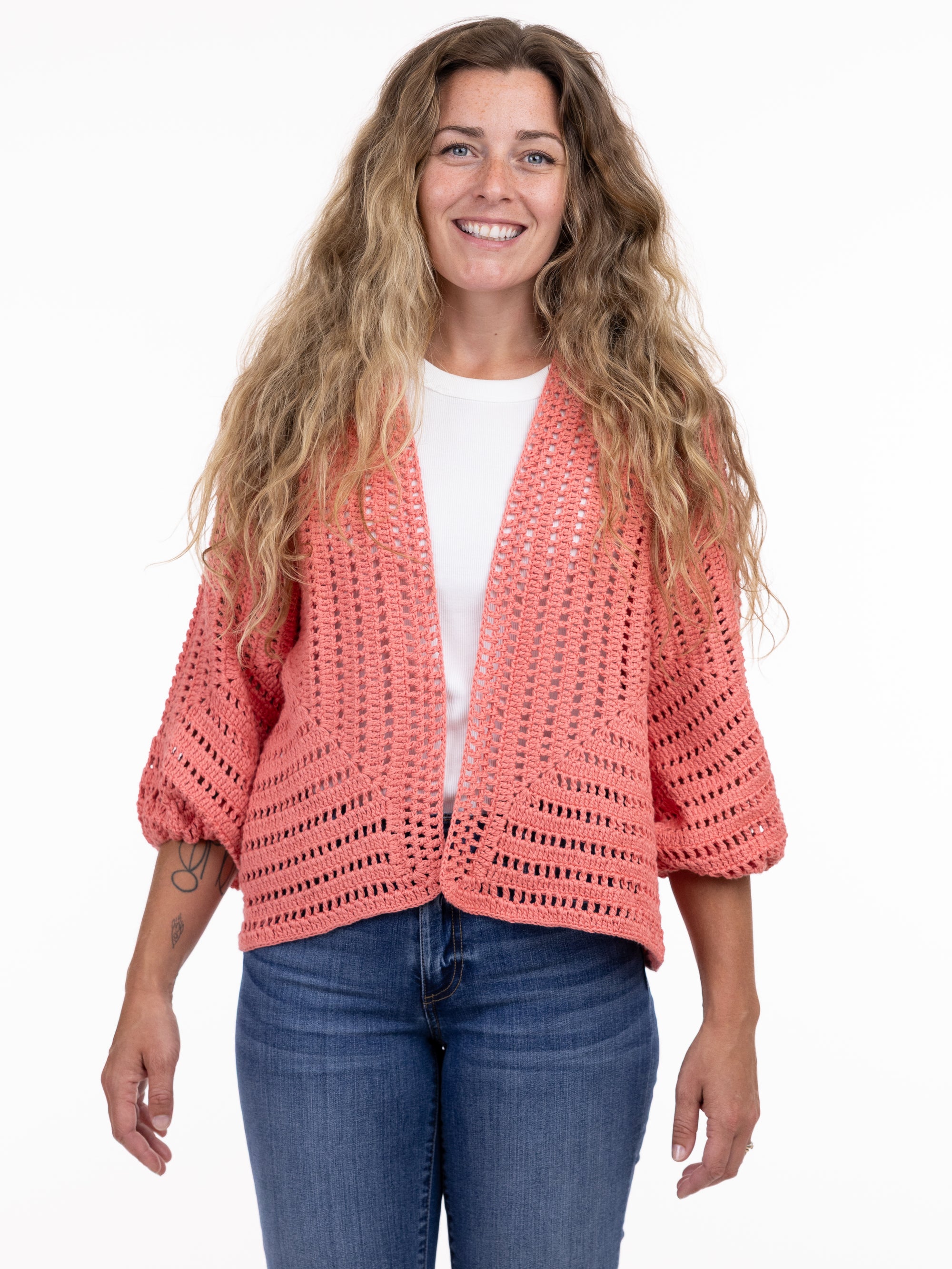CARDIGAN SWEATER | CAMBRIA-Jackets & Sweaters-SHANNON PASSERO-ONE-WATERMELON-Coriander