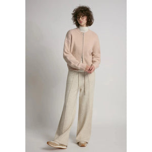 CARDIGAN SWEATER | CROPPED ZIP-UP-Jackets & Sweaters-LOOK BY M-Coriander