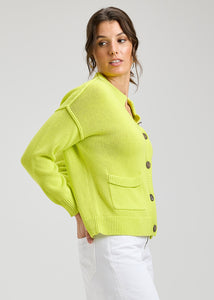 CARDIGAN SWEATER | OLD MONEY-Jackets & Sweaters-ZAKET & PLOVER-Coriander