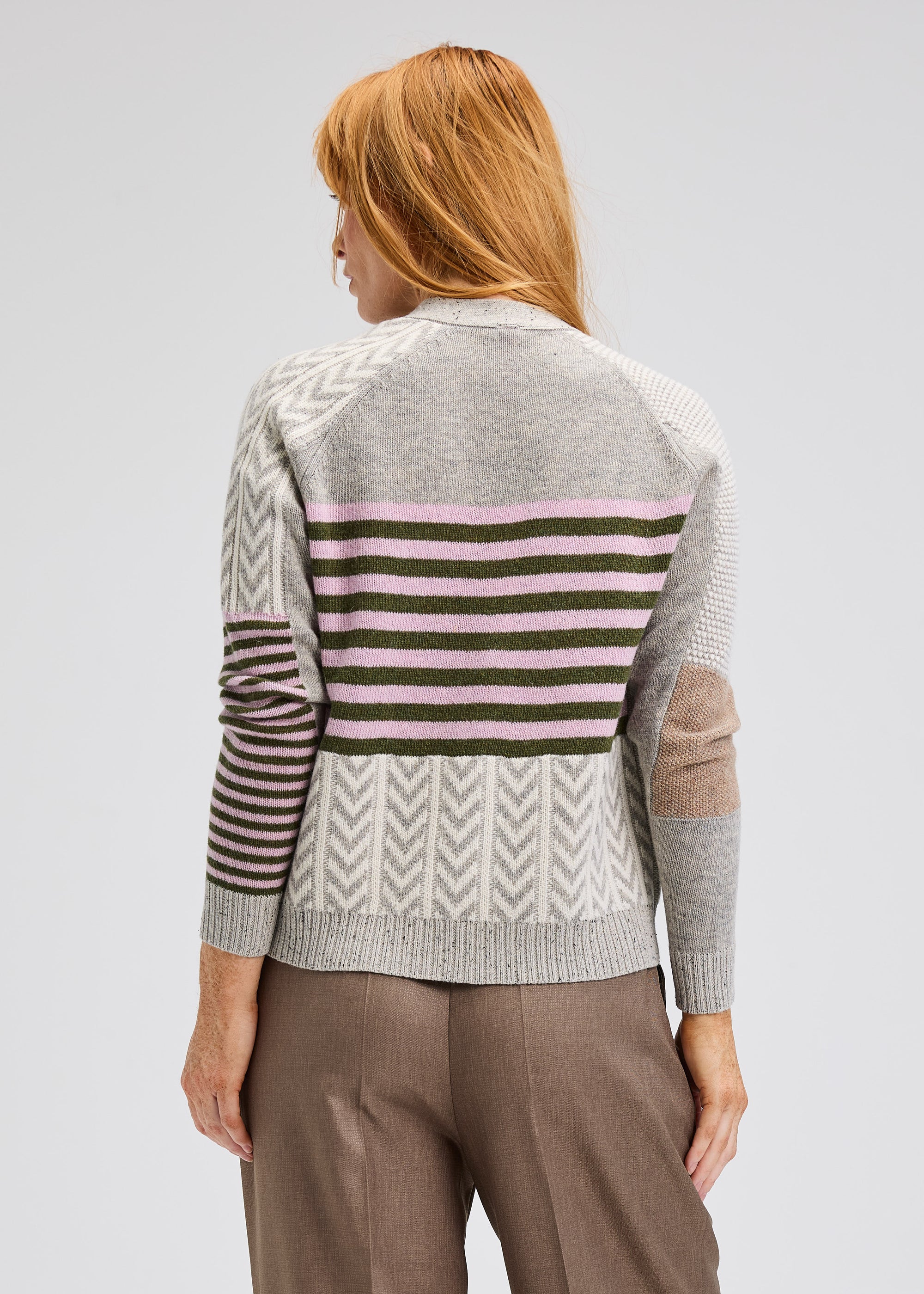 CARDIGAN | TEXTURED-Jackets & Sweaters-ZAKET & PLOVER-Coriander