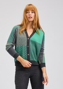 CARDIGAN | TEXTURED-Jackets & Sweaters-ZAKET & PLOVER-XSMALL-CHARCOAL-Coriander