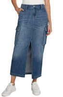 CARGO SKIRT-Bottoms-LIVERPOOL-4-WILLOW GLEN-Coriander