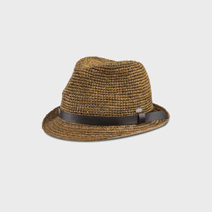 CARL FEDORA-Hat-CANADIAN HAT-BROWN-Coriander