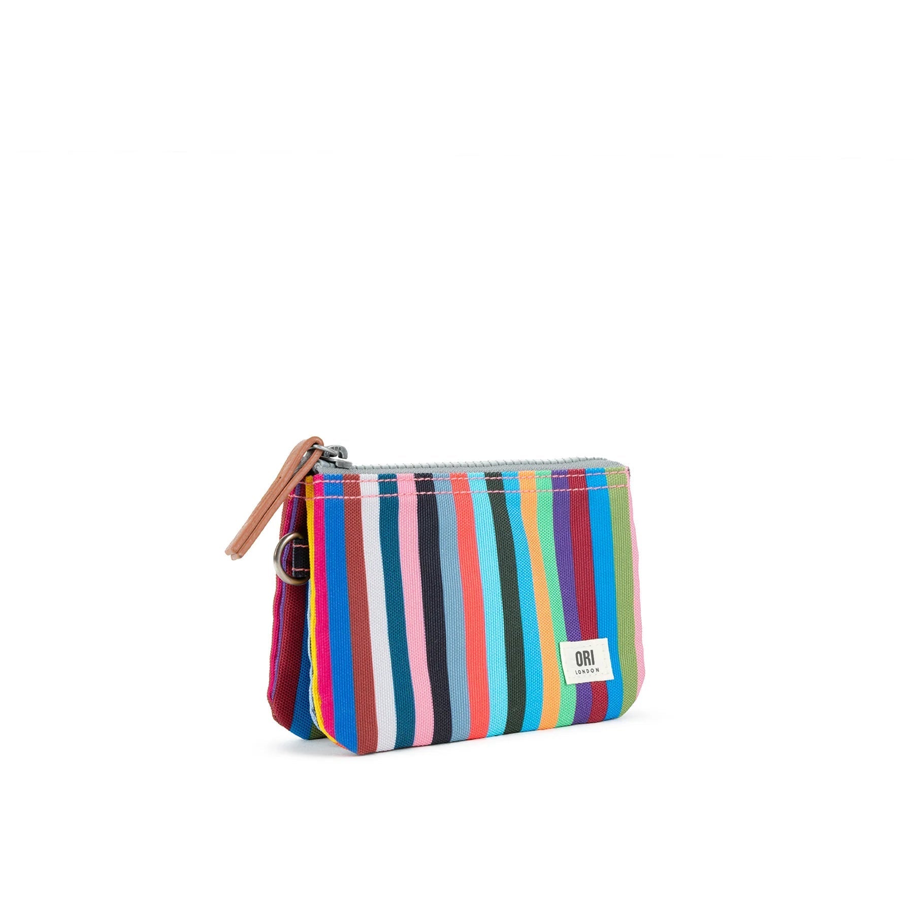 CARNABY SMALL RECYCLED CANVAS WALLET-Bags & Wallets-ORI LONDON-Coriander