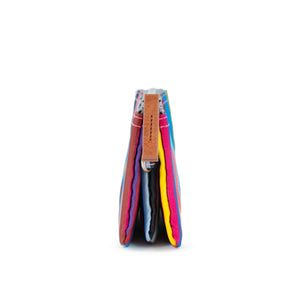 CARNABY SMALL RECYCLED CANVAS WALLET-Bags & Wallets-ORI LONDON-Coriander