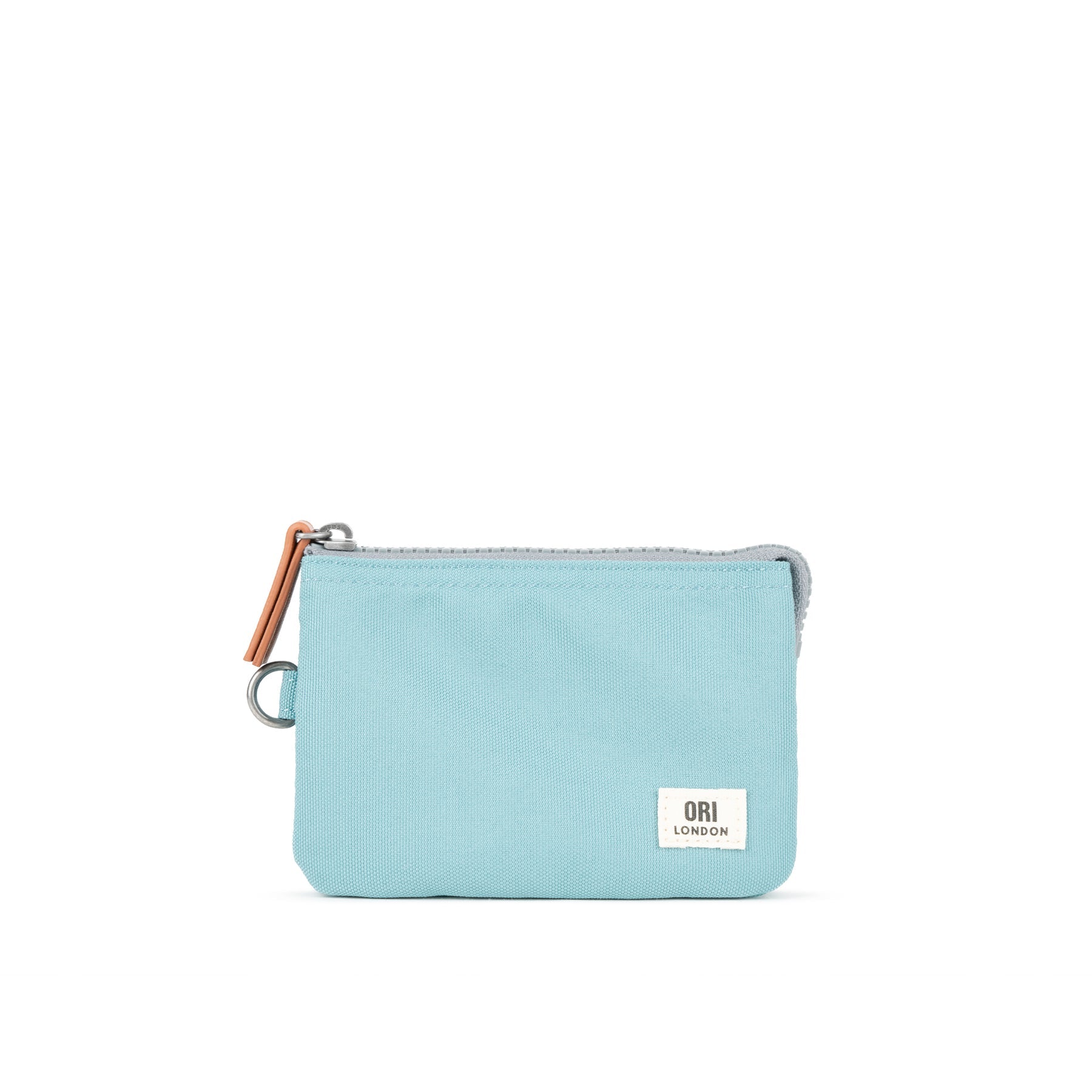 CARNABY SMALL RECYCLED CANVAS WALLET-Bags & Wallets-ORI LONDON-SPEARMINT-Coriander