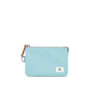 CARNABY SMALL RECYCLED CANVAS WALLET-Bags & Wallets-ORI LONDON-SPEARMINT-Coriander