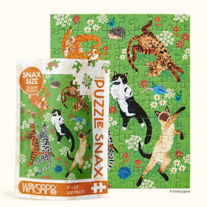 CAT NAP | 100 PIECE PUZZLE SNAX-Puzzle-WERKSHOPPE-Coriander