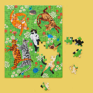 CAT NAP | 100 PIECE PUZZLE SNAX-Puzzle-WERKSHOPPE-Coriander