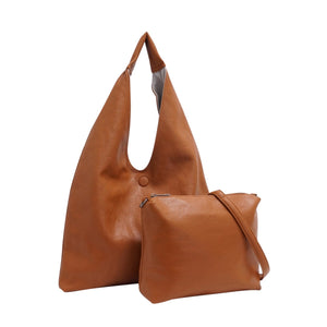 CECILIA 2N1 REVERSIBLE HOBO-Bags & Wallets-S-Q-Coriander