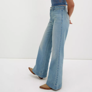 CERINE RELAXED BOOTCUT DENIM-Denim-FREE PEOPLE-Coriander