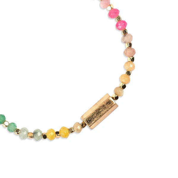 CHAKRA GLOW BRACELET | GOLD: AURA, WELL-BEING-Jewellery-SCOUT CURATED WEARS-Coriander