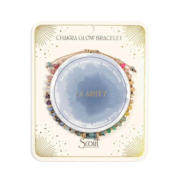 CHAKRA GLOW BRACELET | GOLD: CLARITY, THIRD EYE-Jewellery-SCOUT CURATED WEARS-Coriander