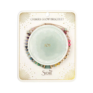 CHAKRA GLOW BRACELET | GOLD: JOY, HEART-Jewellery-SCOUT CURATED WEARS-Coriander