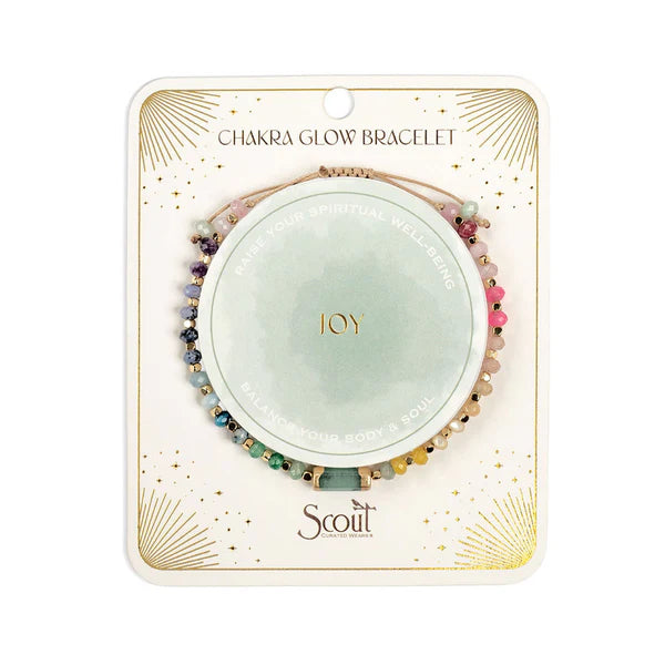 CHAKRA GLOW BRACELET | GOLD: JOY, HEART-Jewellery-SCOUT CURATED WEARS-Coriander