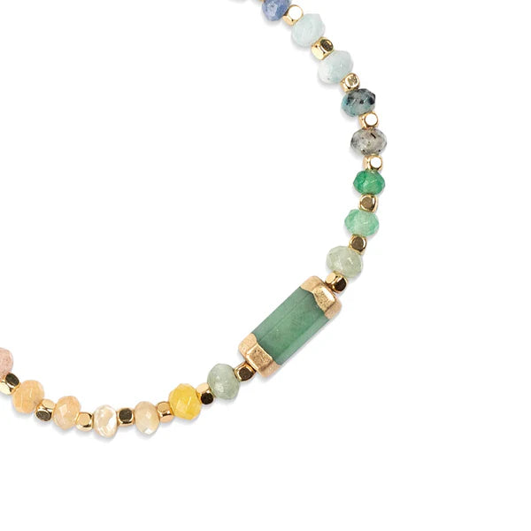 CHAKRA GLOW BRACELET | GOLD: JOY, HEART-Jewellery-SCOUT CURATED WEARS-Coriander