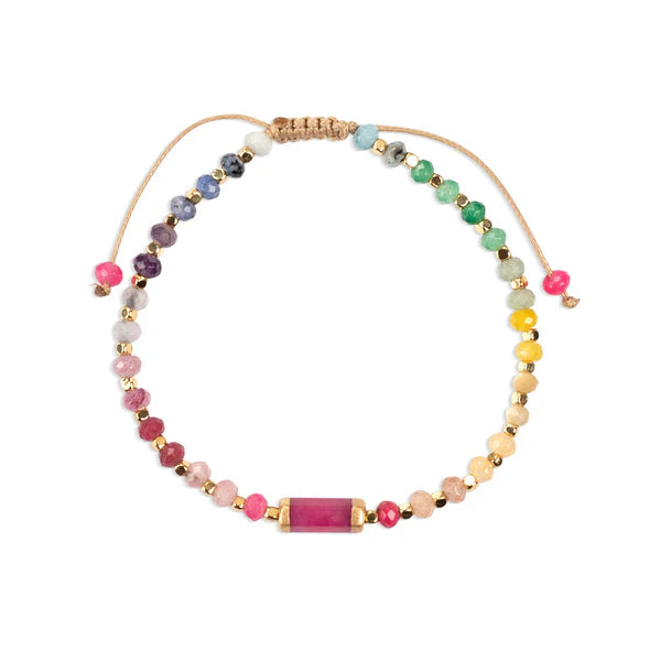 CHAKRA GLOW BRACELET | GOLD: VITALITY, ROOT-Jewellery-SCOUT CURATED WEARS-Coriander