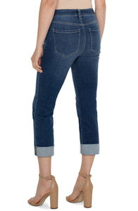 CHARLIE CROP-Denim-LIVERPOOL-Coriander