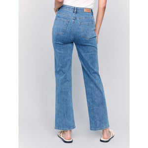 CHARLOTTE STRAIGHT LEG-Denim-CHARLIE B-Coriander