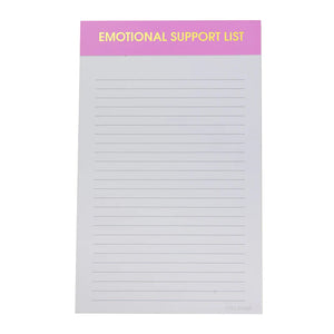 CHEEKY LINED NOTEPADS-Books & Stationery-CHEZ GAGNE-EMOTIONAL SUPPORT-Coriander