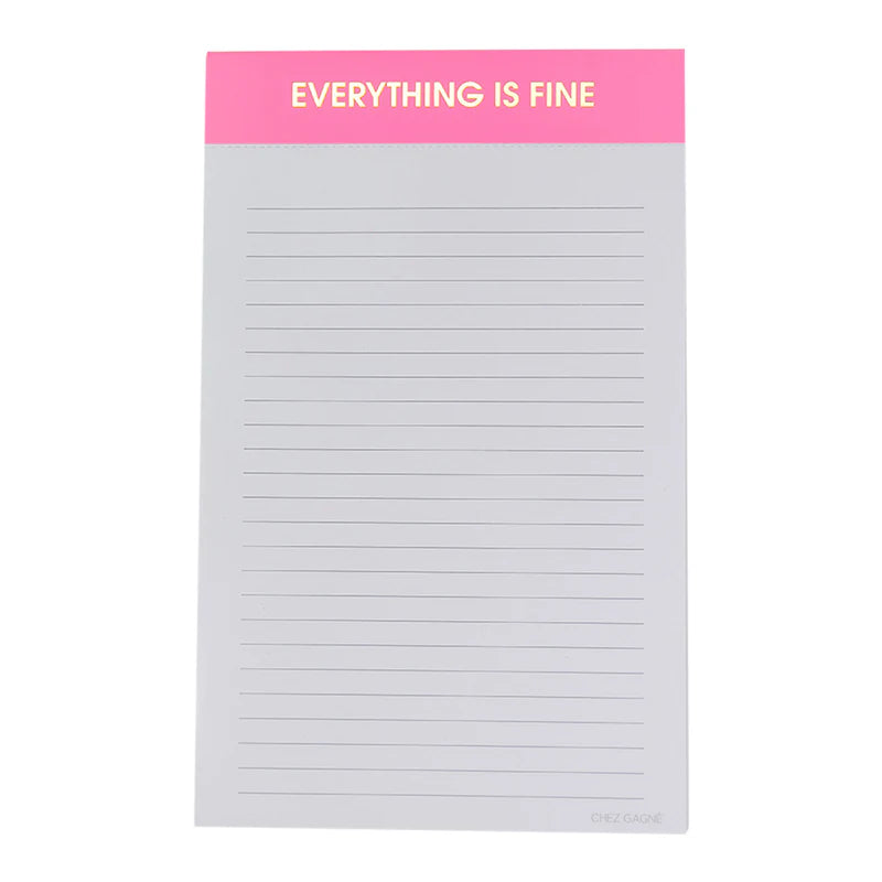 CHEEKY LINED NOTEPADS-Books & Stationery-CHEZ GAGNE-EVERYTHINGS FINE-Coriander