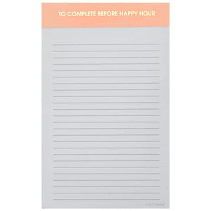 CHEEKY LINED NOTEPADS-Books & Stationery-CHEZ GAGNE-HAPPY HOUR-Coriander