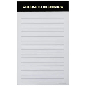 CHEEKY LINED NOTEPADS-Books & Stationery-CHEZ GAGNE-SHITSHOW-Coriander